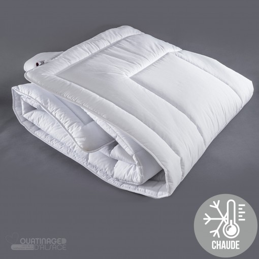 Couette moelleuse hiver 450g microfibres